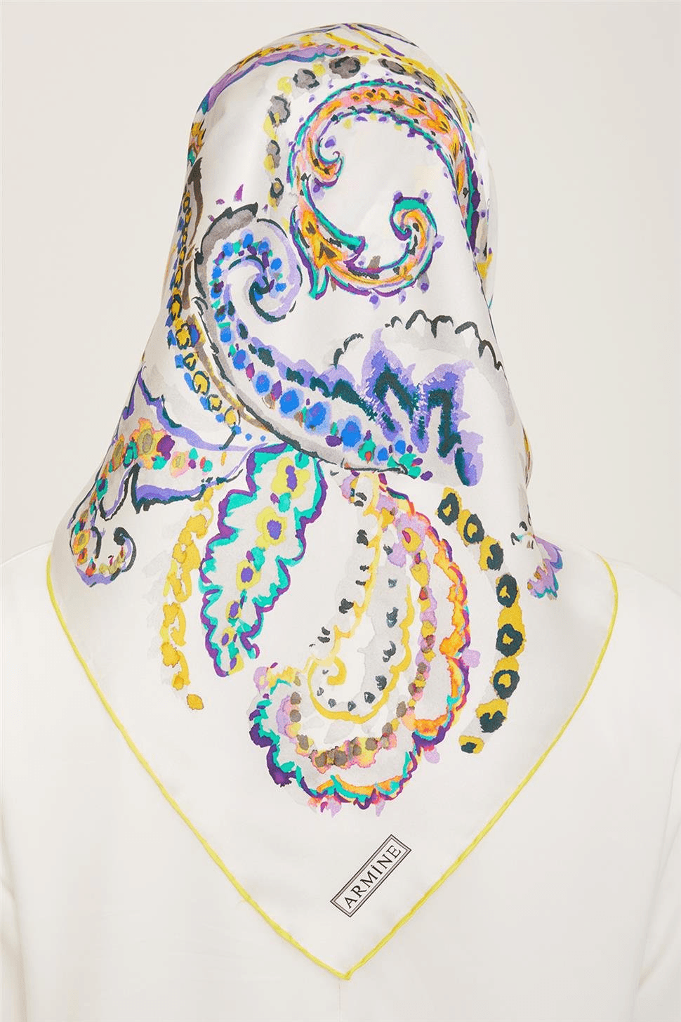 Armine Sura İpek Eşarp 9130D (S)-83