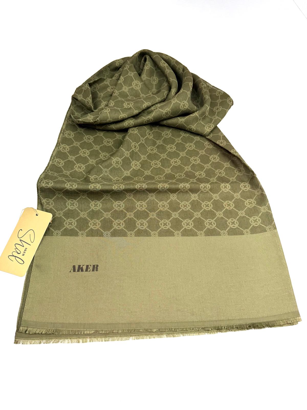 AKER ELEGANCE MONOGRAM ŞAL 1090100-934