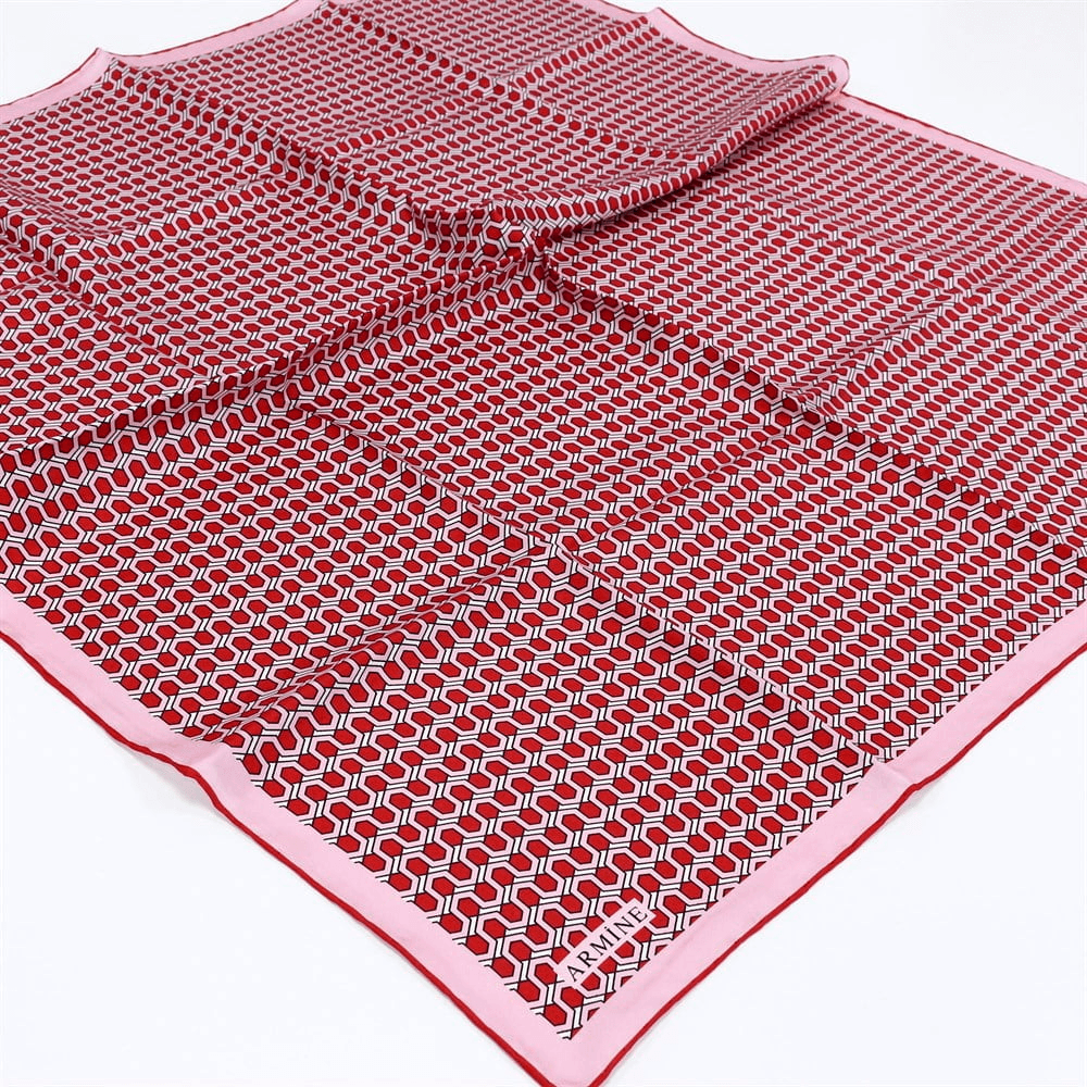 Armine Saf İpek Twill Eşarp 8401D 80