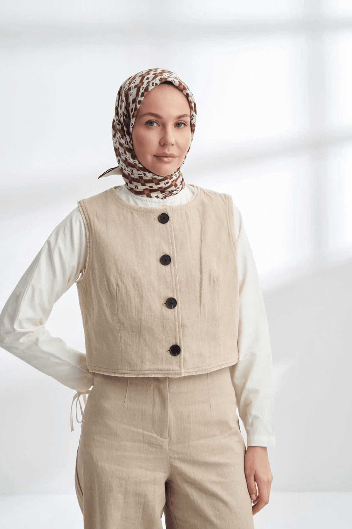 ARMANDA NETWORK DESEN TWILL İPEK EŞARP - 4307