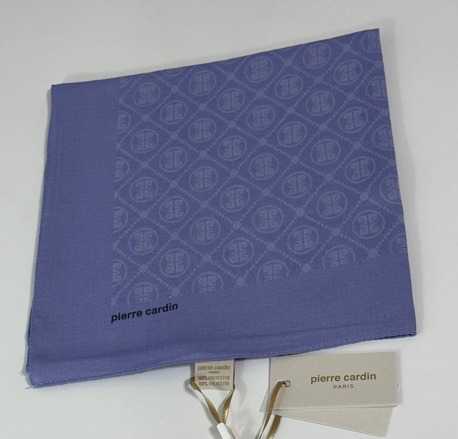 Pierre Cardin Elegans Monogram Eşarp - 1090750 -992 Lila