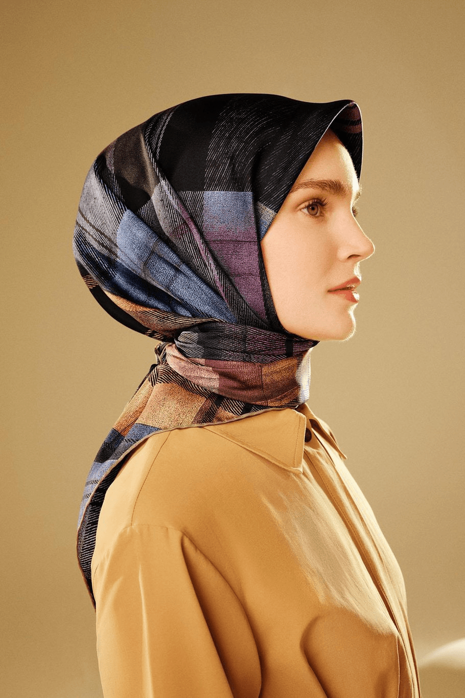 Armine Sura İpek Eşarp -2025/2026 -9424D 31