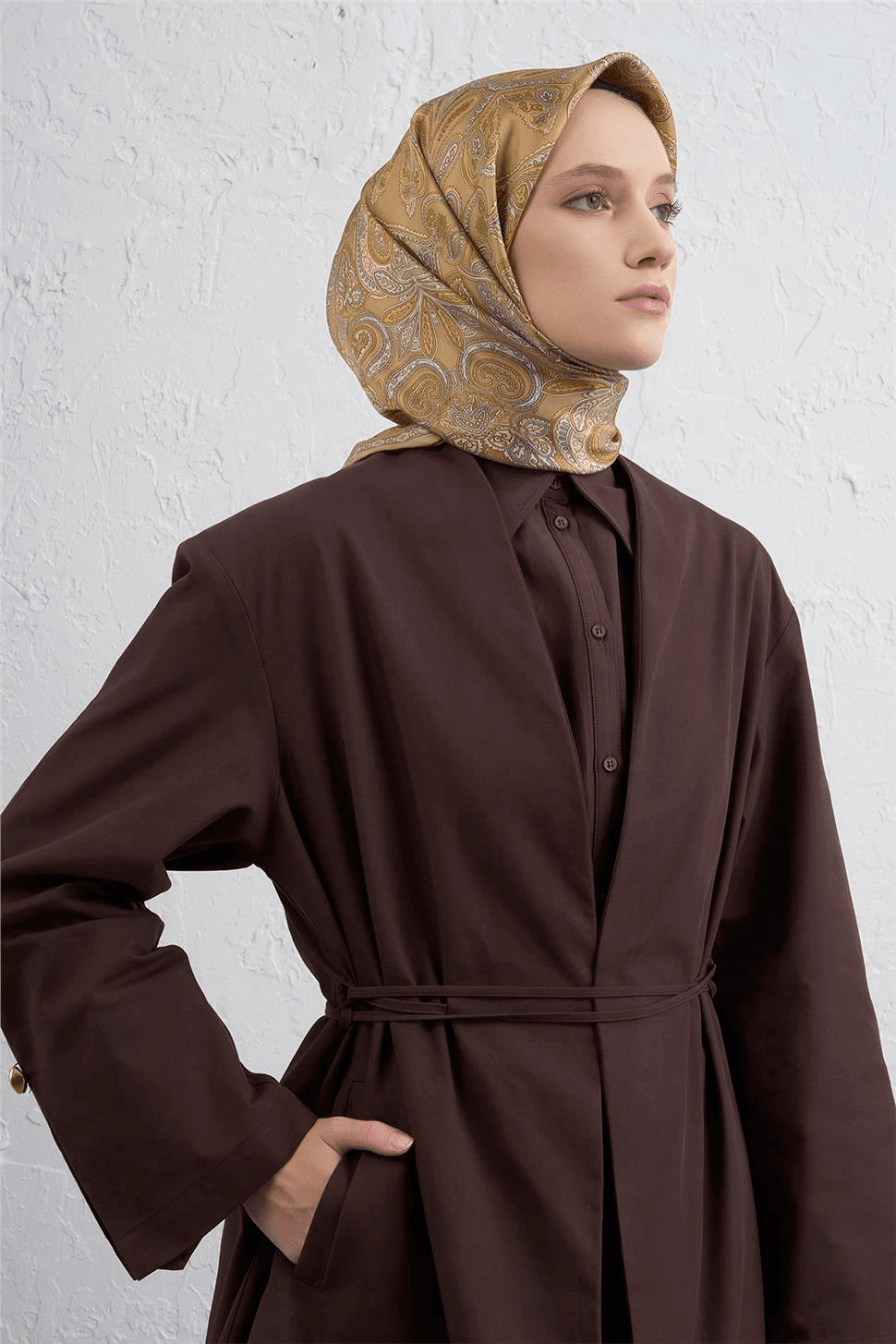 Armine Sura İpek Eşarp -2025/2026 -9421