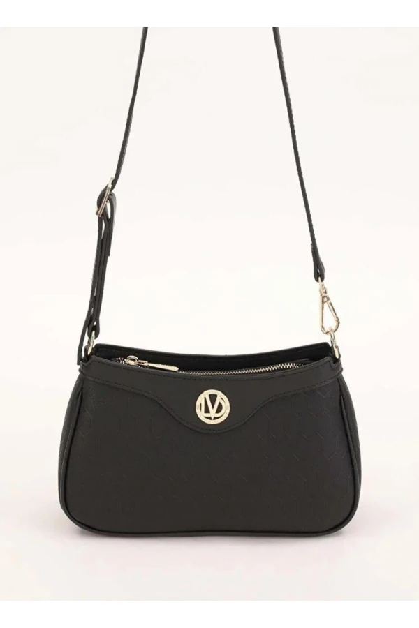 Levidor Fermuarlı Petek Desen Kadın Omuz Çantası 930210