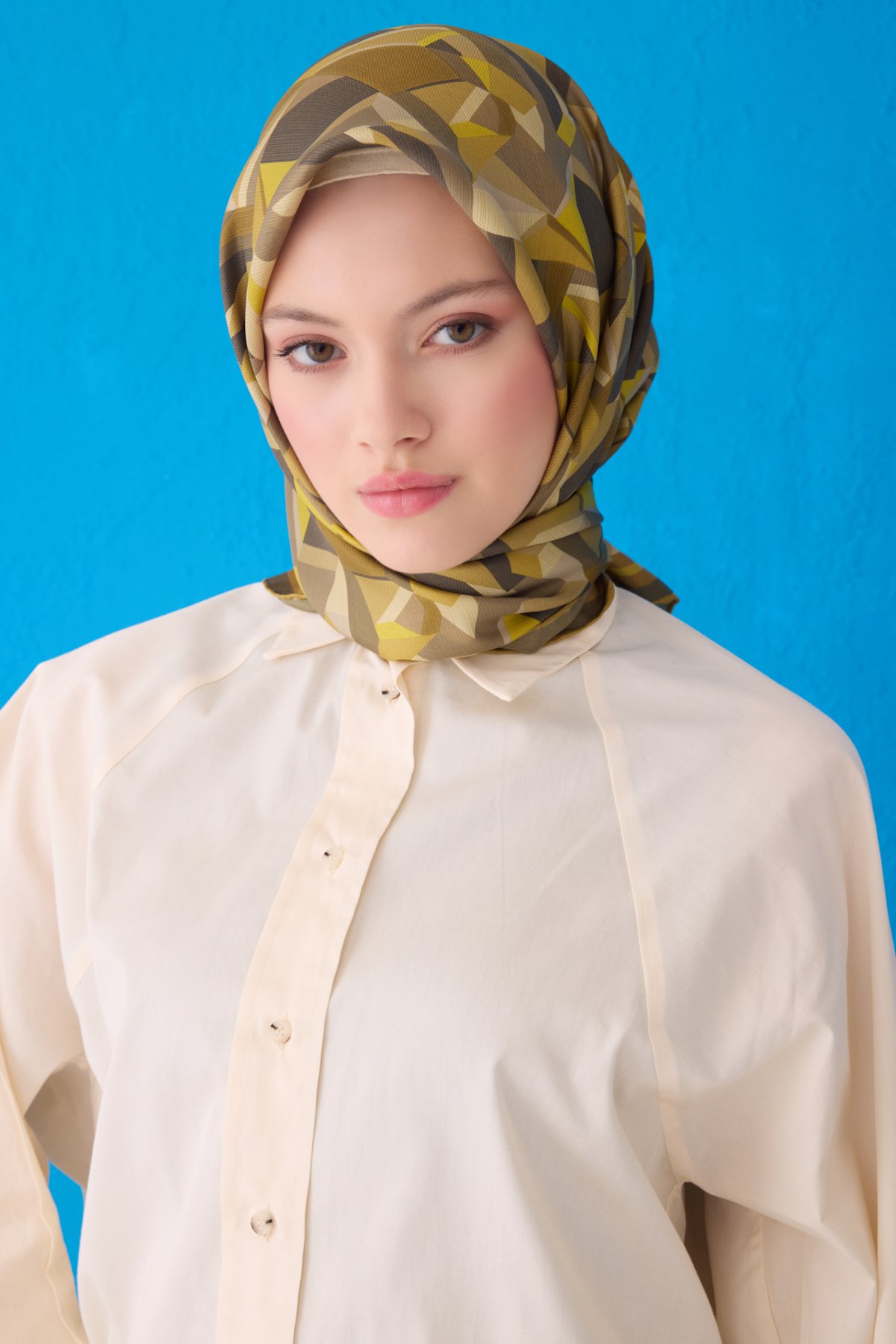 Belli Saf İpek Eşarp 4106D (Twill İpek)
