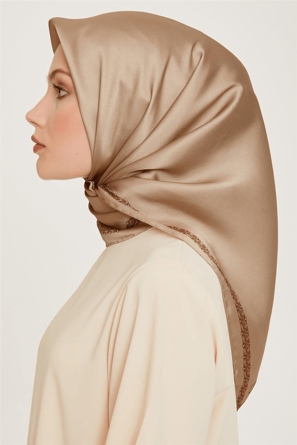 ARMİNE DJ SAF İPEK EŞARP 9260D (S) ( SURA)