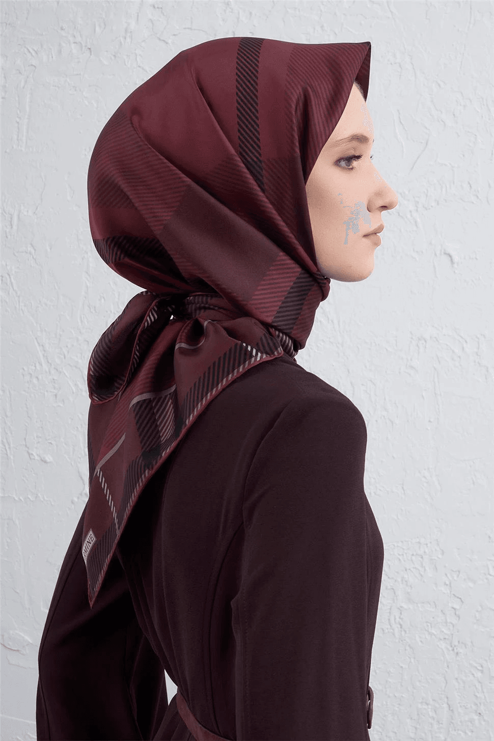 Armine Sura İpek Eşarp -2025/2026 -9418