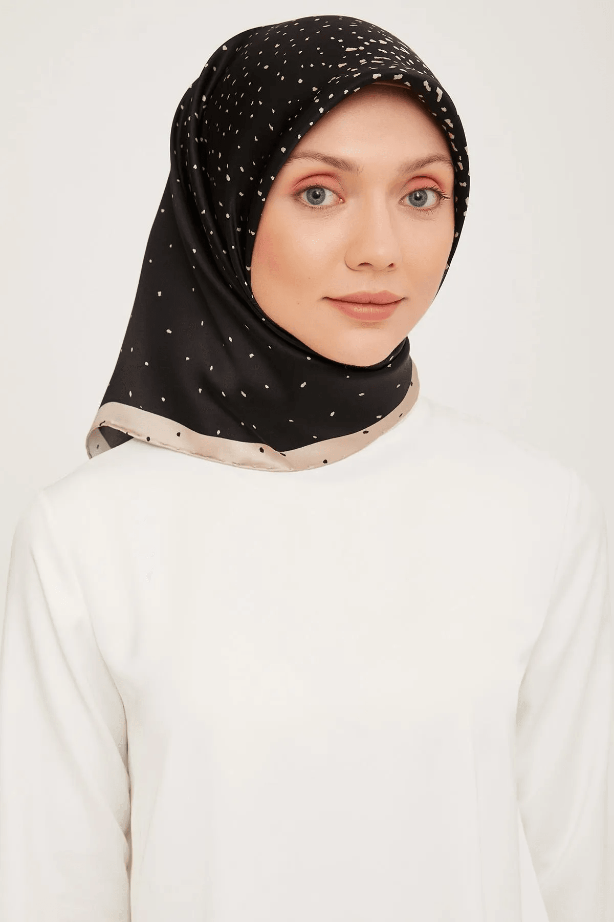 Armine Dj Saf İpek Eşarp 9060D (S) (Nostalji Sura) - 53