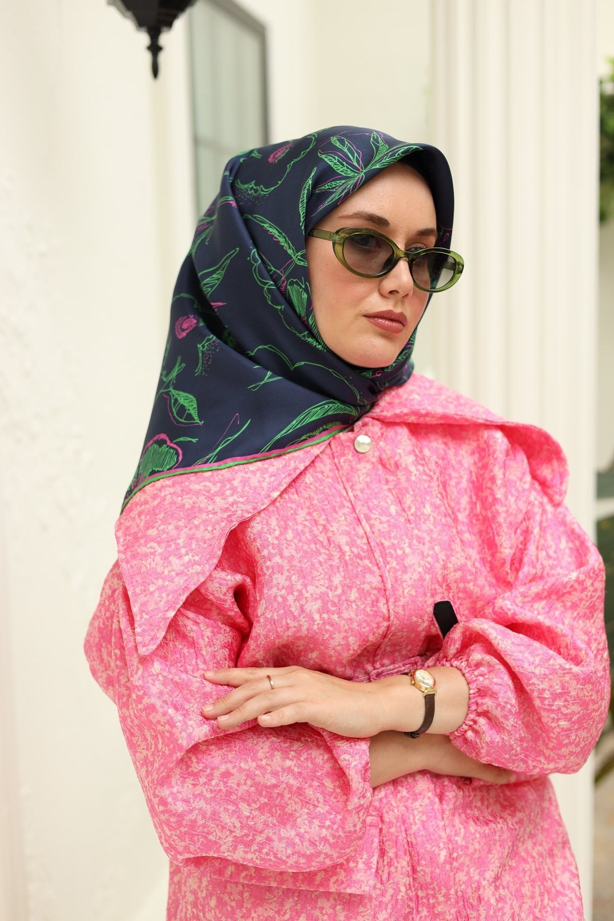 Silk Home Twill İpek Eşarp 11433