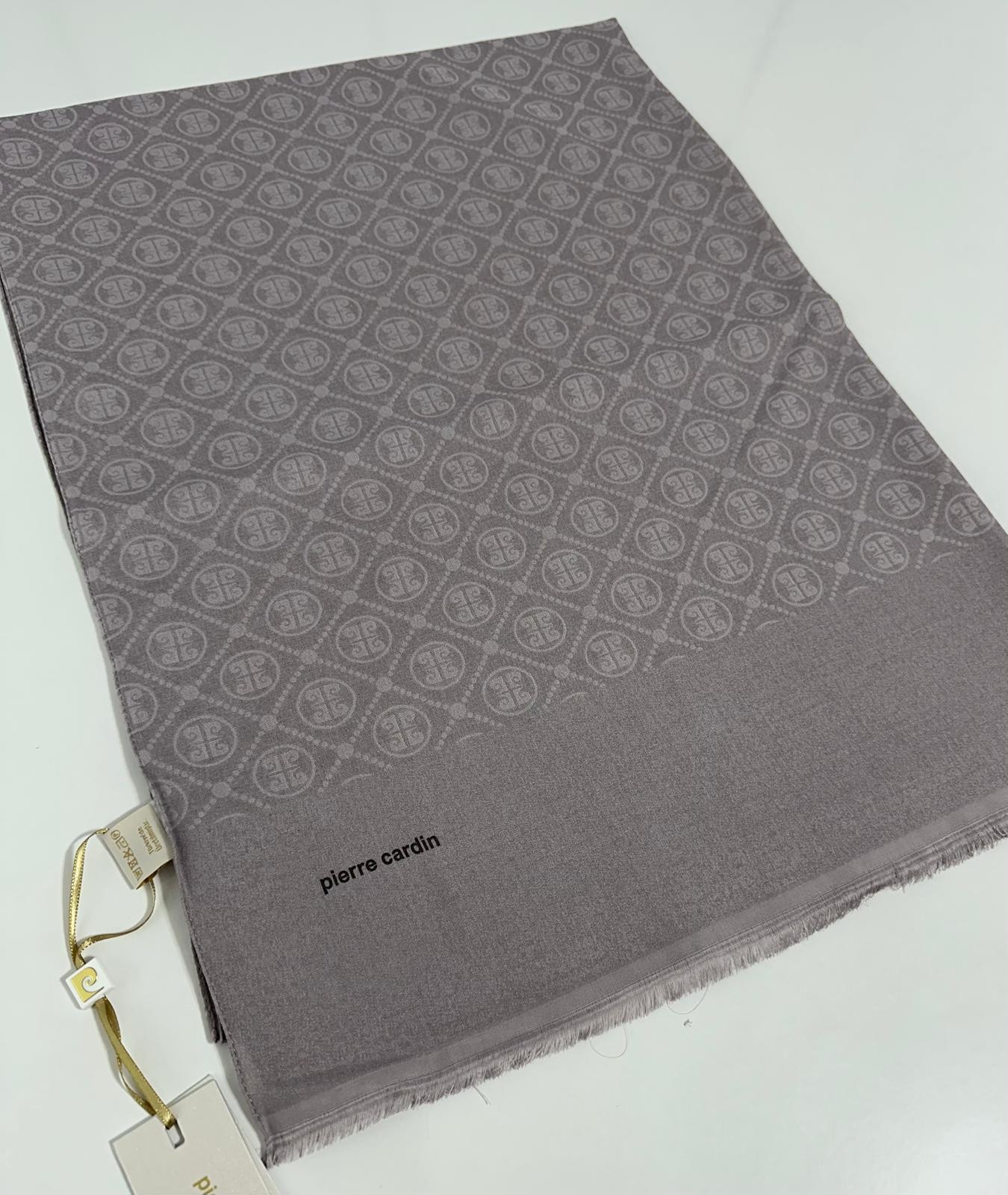Pierre Cardin Elegans Monogram Şal-75 X 190-090700-991 Leylak