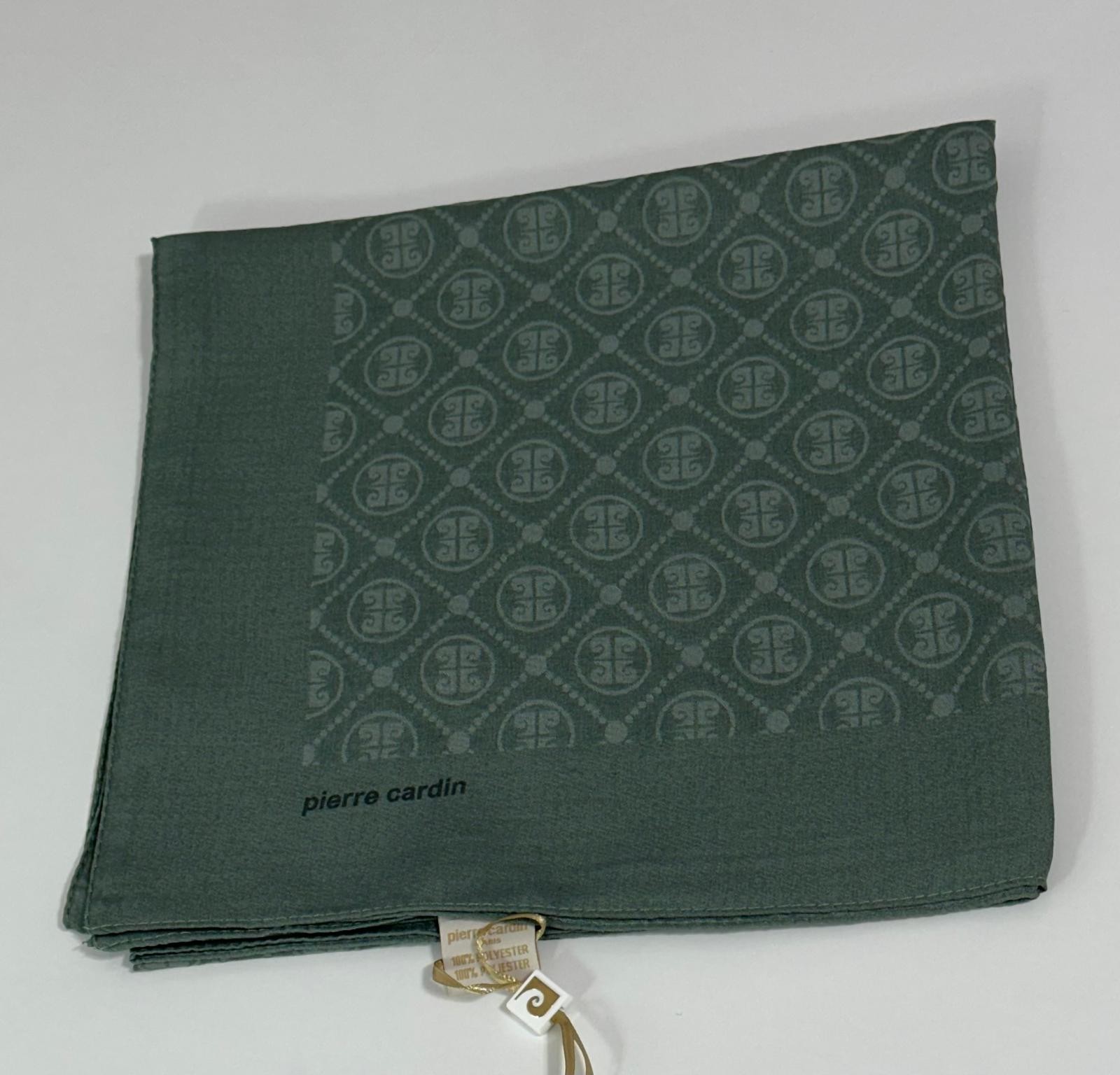 Pierre Cardin Elegans Monogram Eşarp - 1090750 -951 Nefti Yeşil
