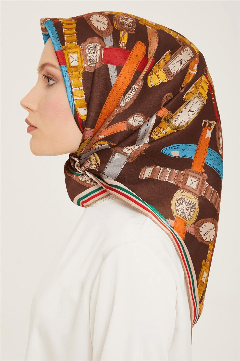 Armine Sura İpek Eşarp 9141D (S )