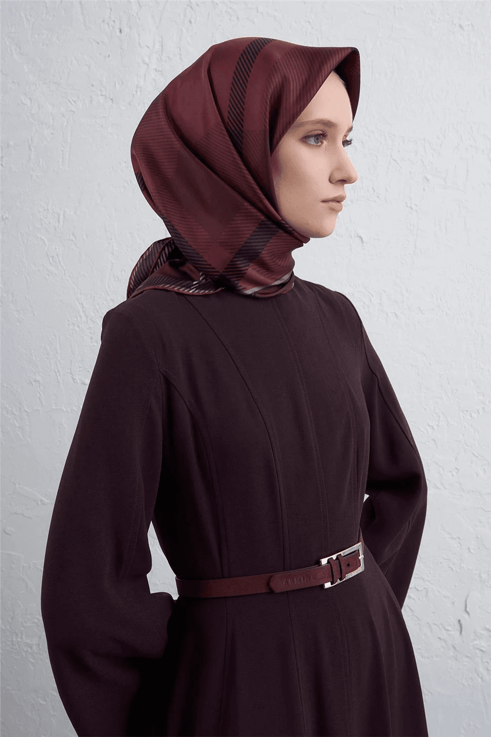 Armine Sura İpek Eşarp -2025/2026 -9418