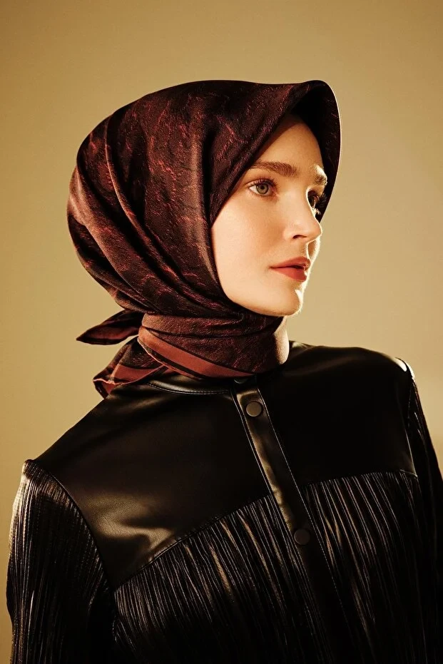 Armine Sura İpek Eşarp -2025/2026 -9408D