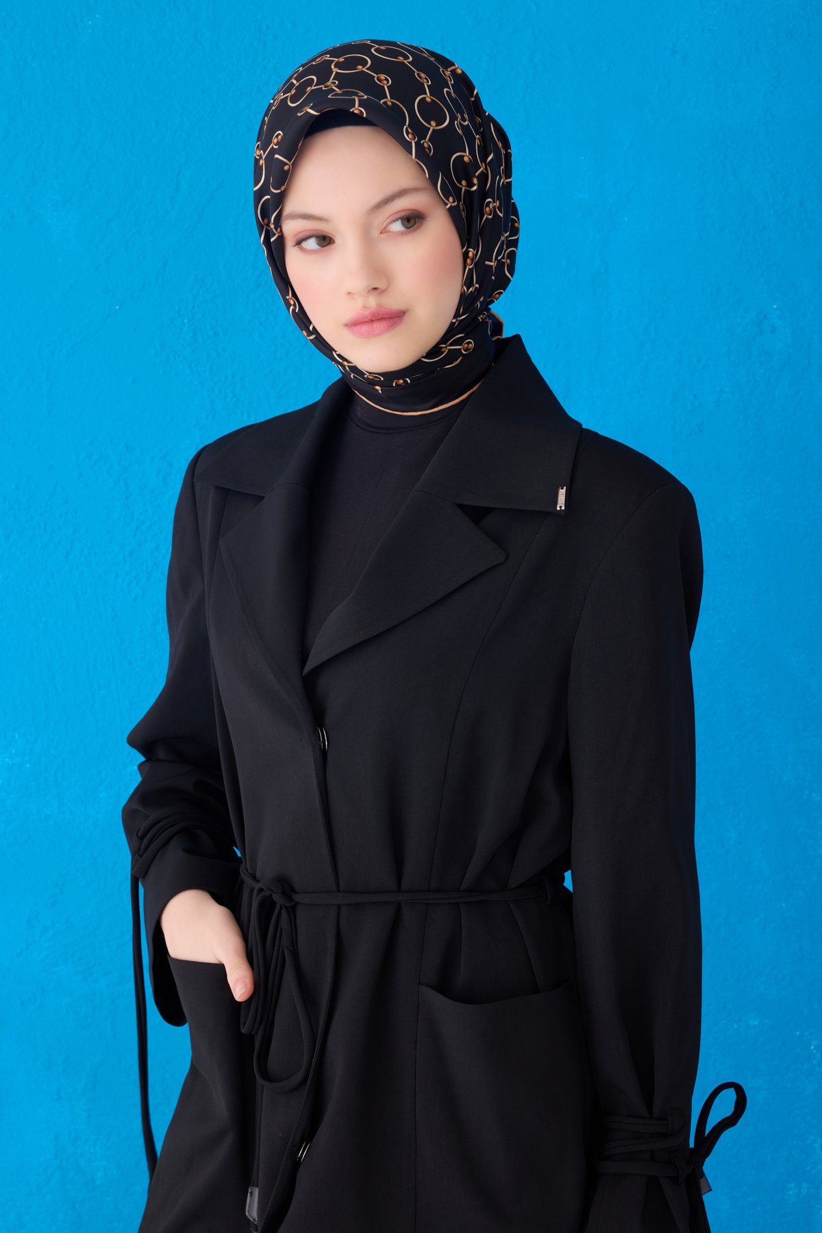 Belli Saf İpek Eşarp 4109D (Twill İpek) -32