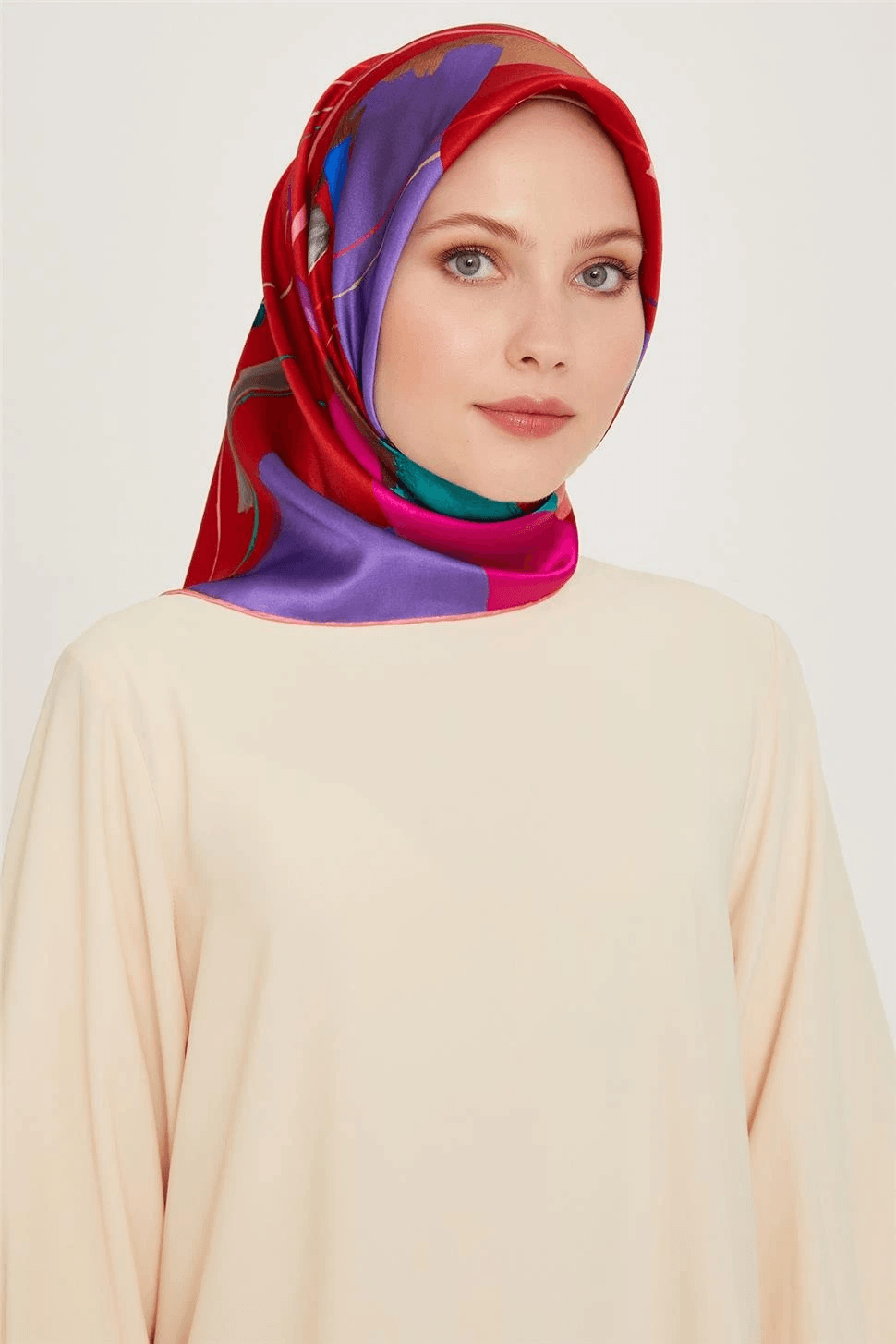 ARMİNE DJ SAF İPEK EŞARP 9241D (S) ( SURA)