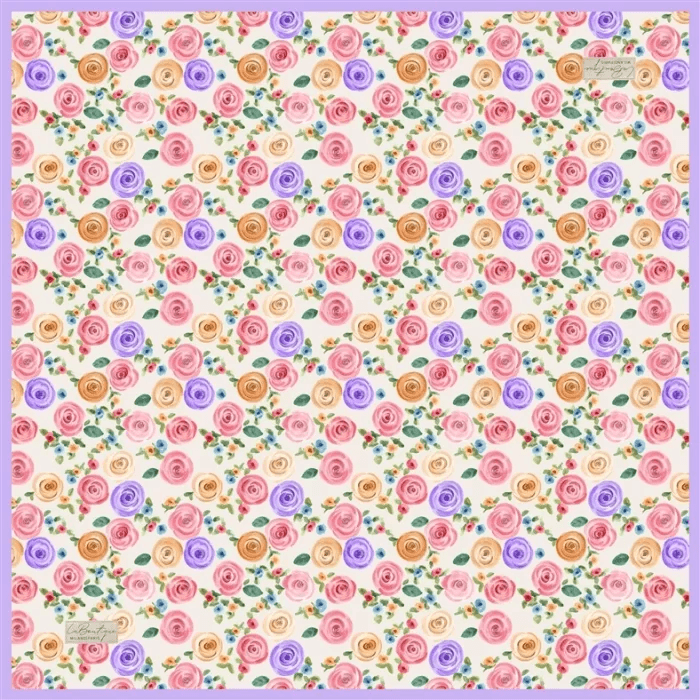 La Boutique Sura İpek Eşarp- 90X90 -2426