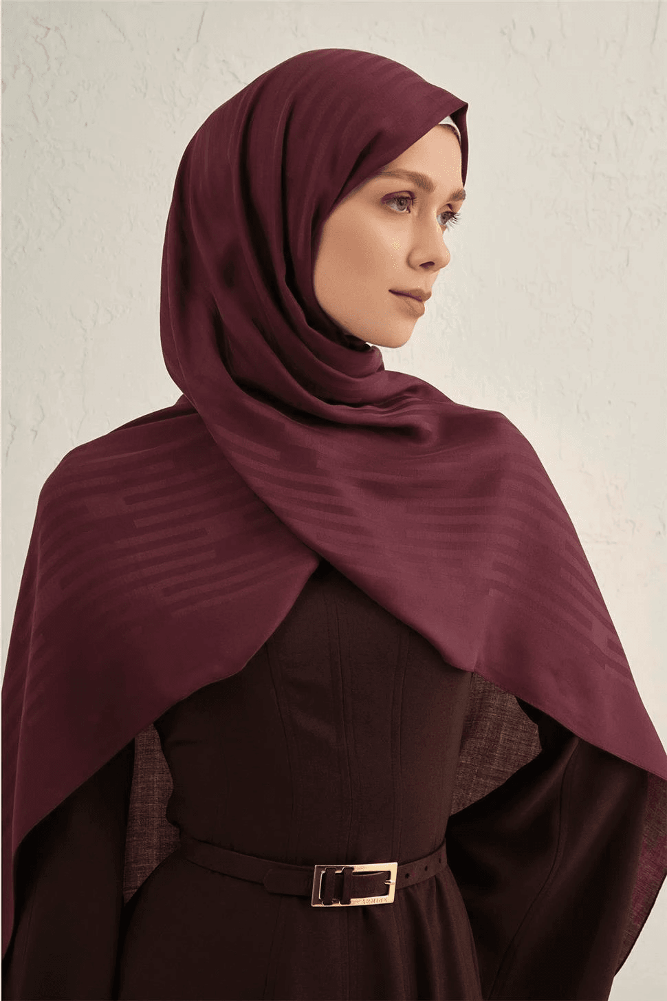 Armine Lyocell Viscon Stripes Desenli Şal 2