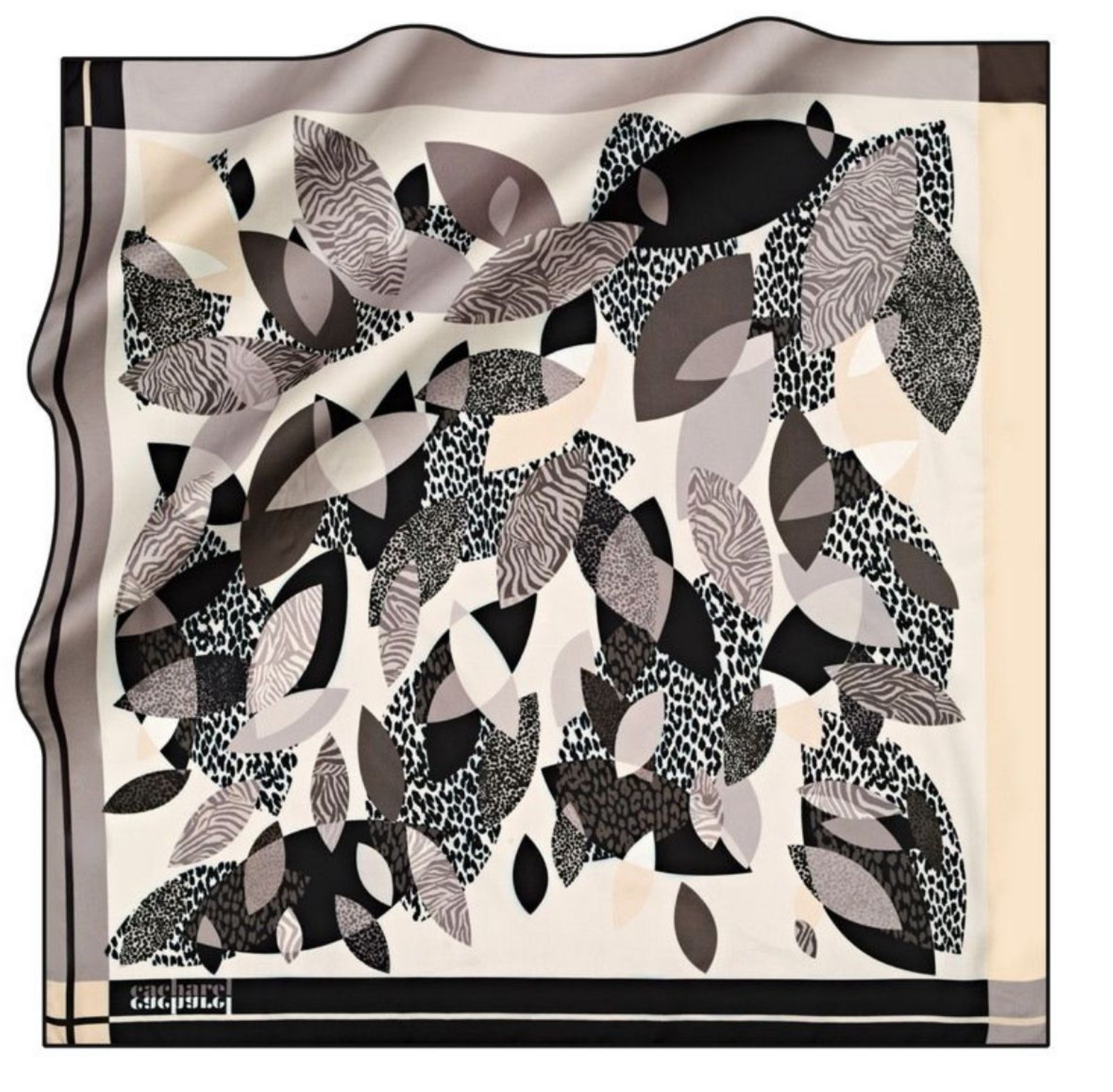 Cacharel Tivil Eşarp - Polyester Twill Kumaş - 7980314