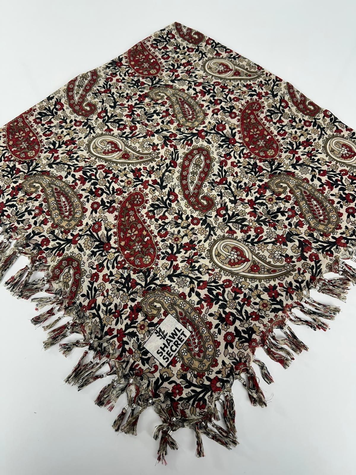 Sökme Boncuklu Pamuk Yazma - 05868