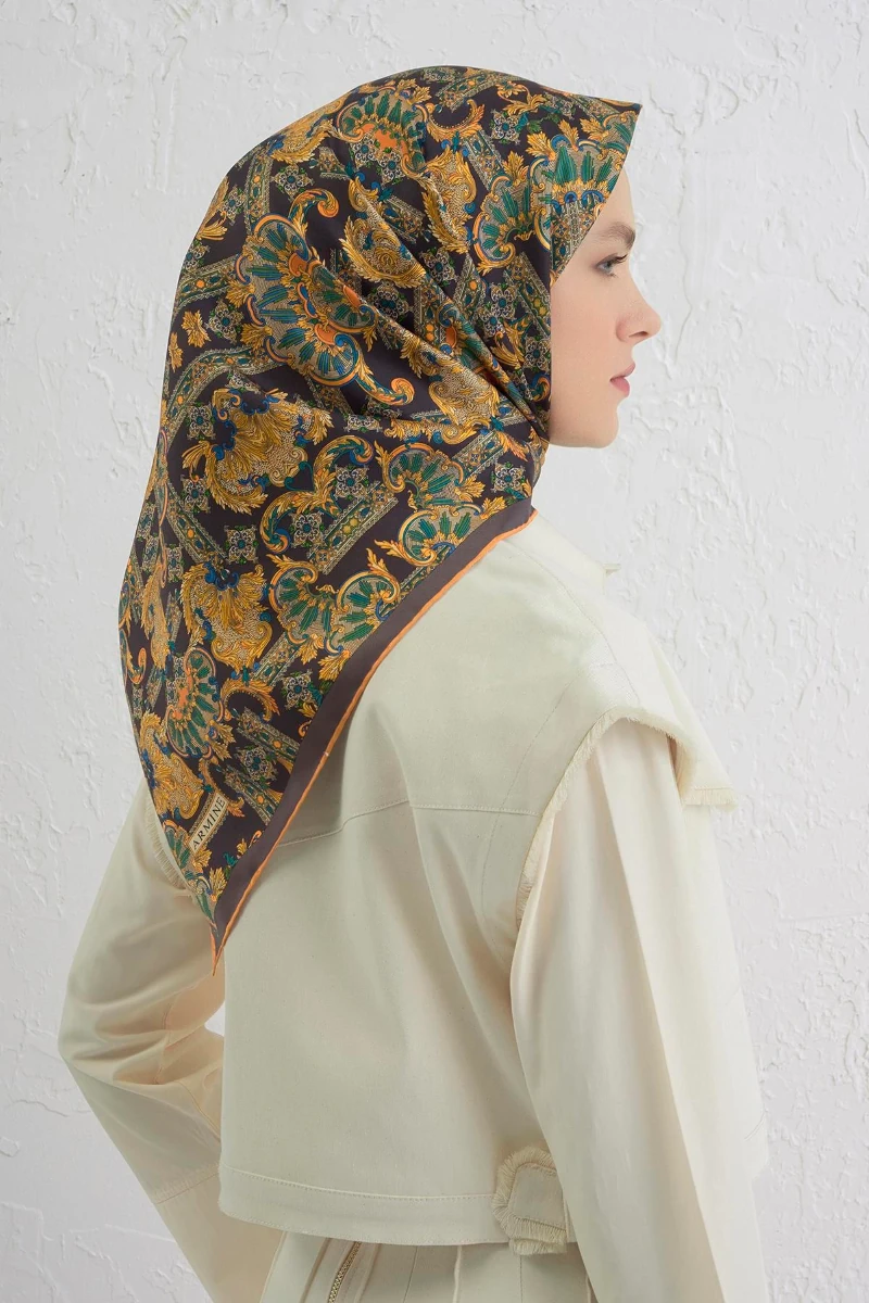 Twill İpek Eşarp -2025/2026 -94162D