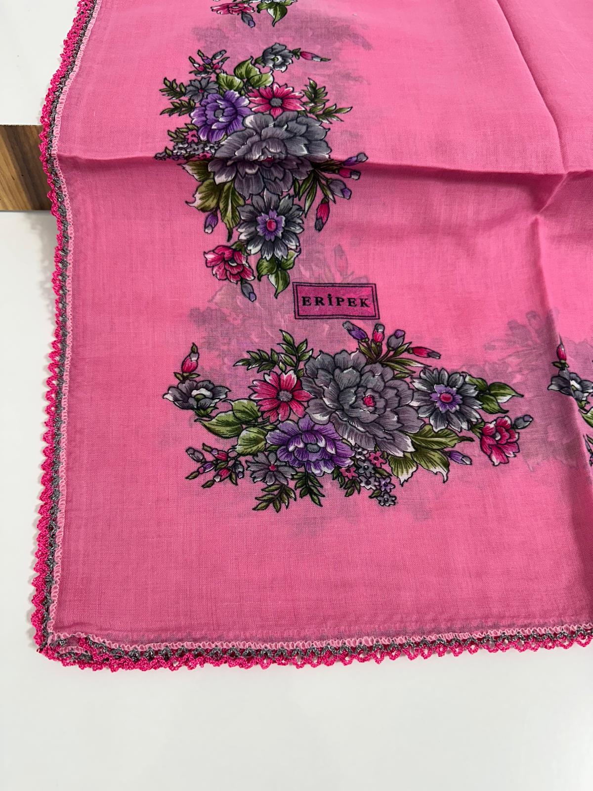 Eripek Oyalı Pamuk Tülbent- 05089