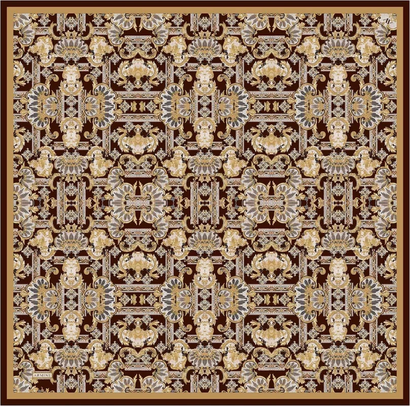 Armine Sura İpek Eşarp -2025/2026 -9416