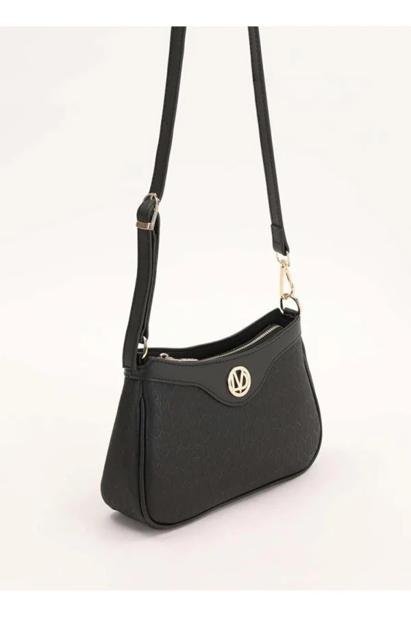 Levidor Fermuarlı Petek Desen Kadın Omuz Çantası 930210