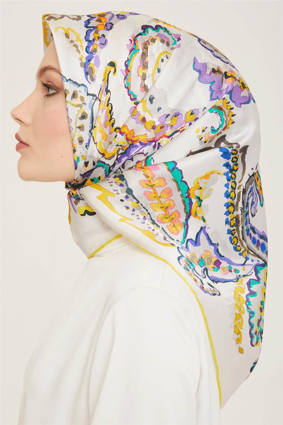 Armine Sura İpek Eşarp 9130D (S)-83