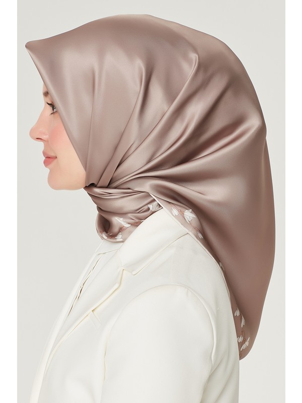 Armine %100 Saf İpek Eşarp - 8553D (S) (Nostalji Sura) -86