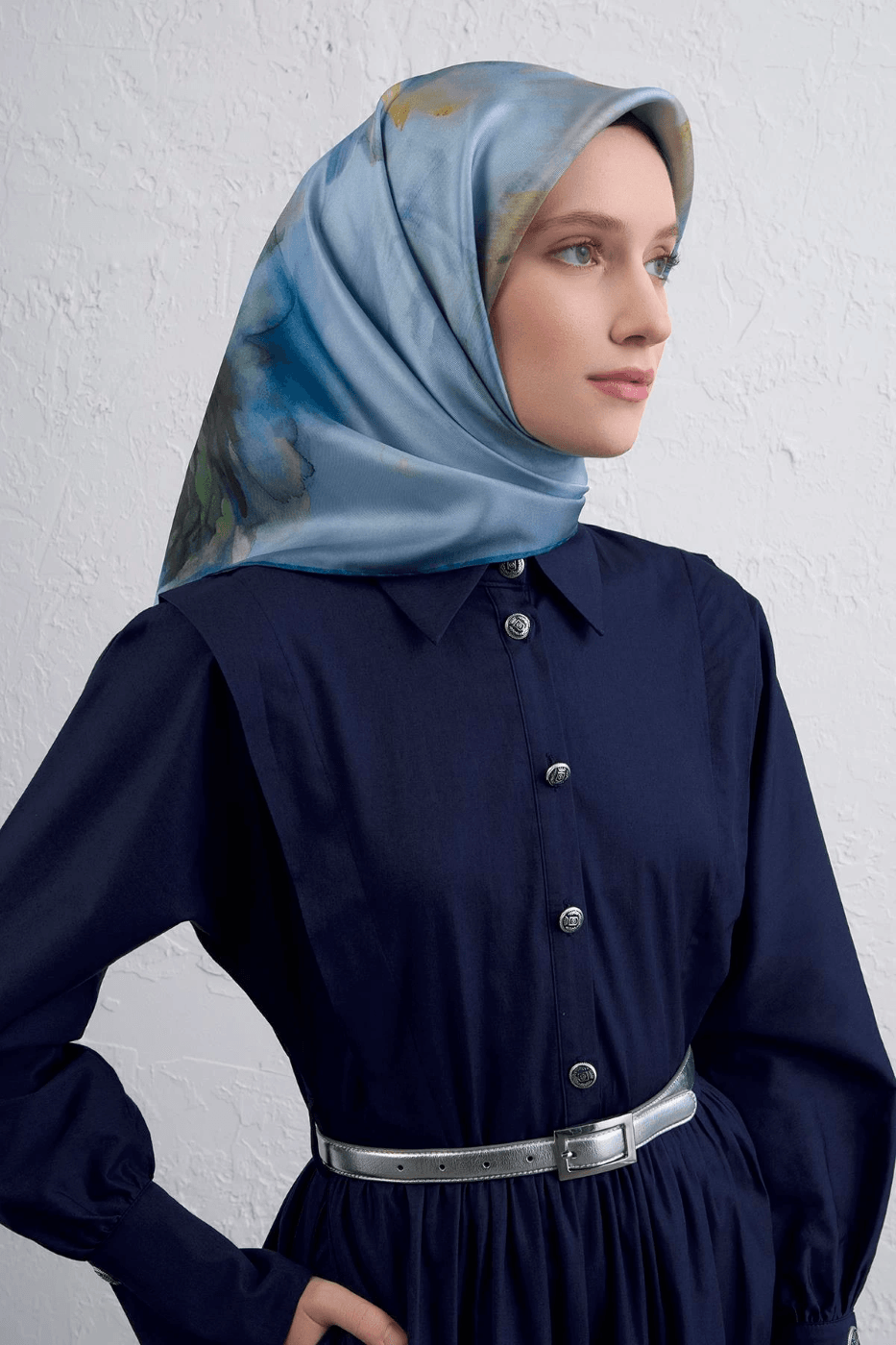 Armine Sura İpek Eşarp -2025/2026 -9426
