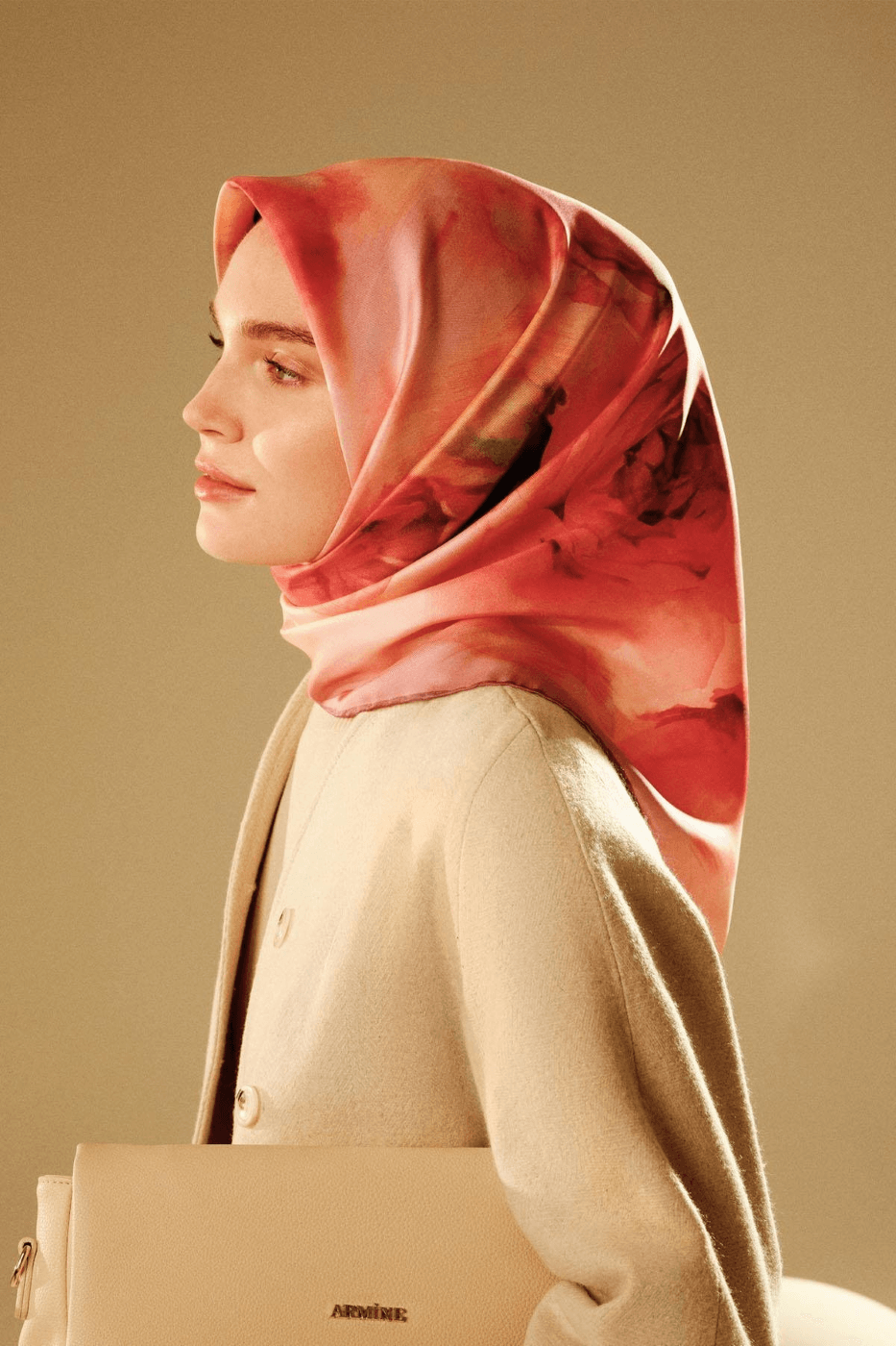 Armine Sura İpek Eşarp -2025/2026 -9426