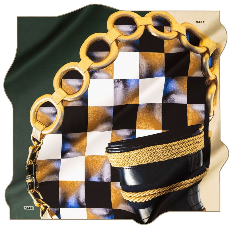 Aker Sura İpek Eşarp -8474701