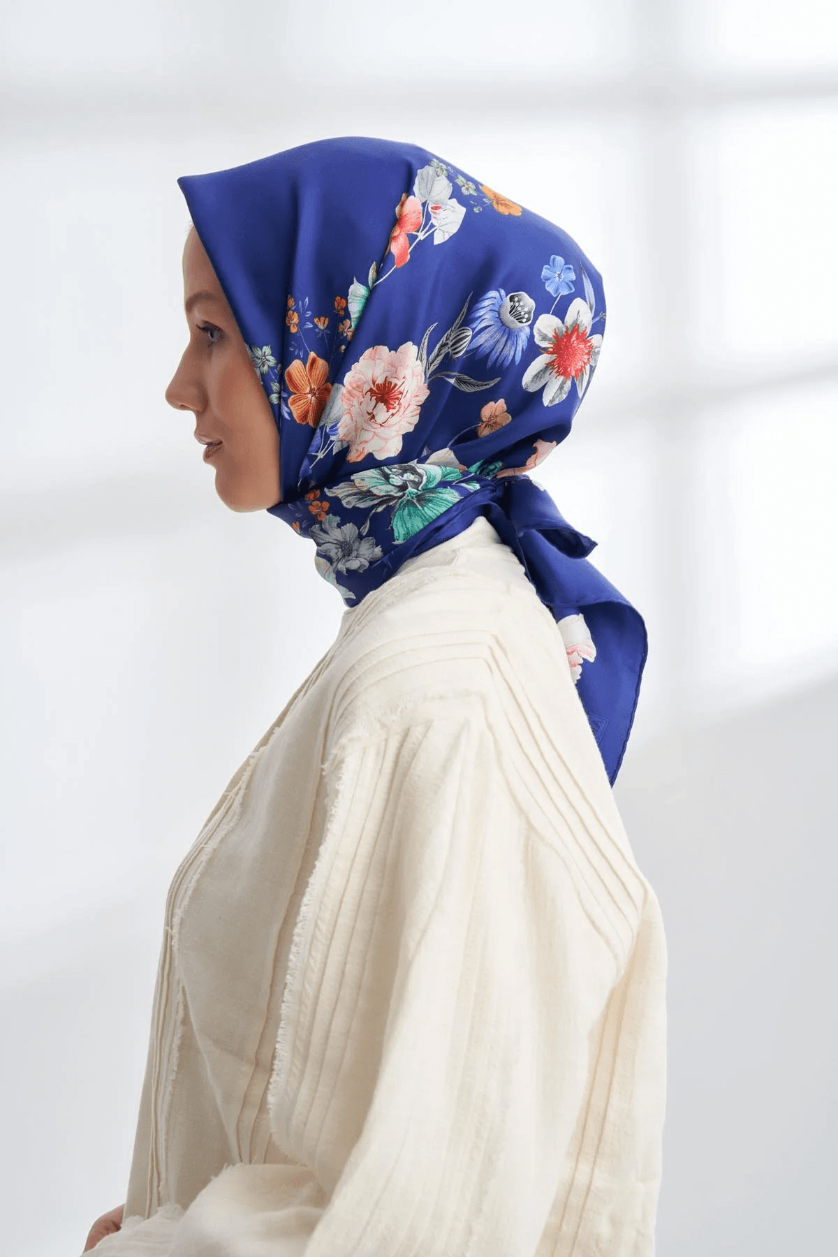 ARMANDA PREMIUM COLLECTION ROSEMARY DESEN TWILL İPEK EŞARP - 4319-159