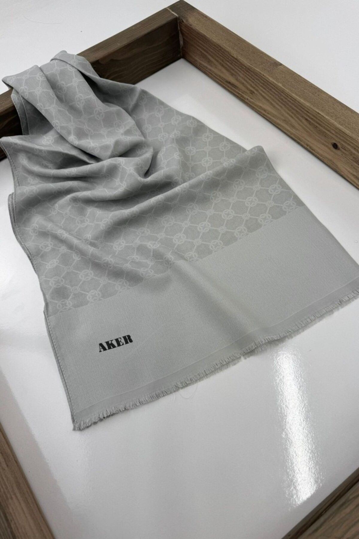 Aker Monogram Soft Pamuk Şal 1090100-974