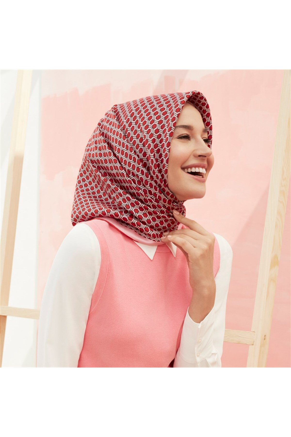 Armine Saf İpek Twill Eşarp 8401D 80