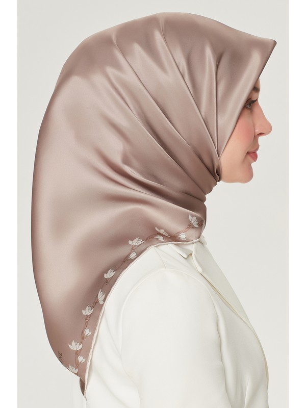 Armine %100 Saf İpek Eşarp - 8553D (S) (Nostalji Sura) -86