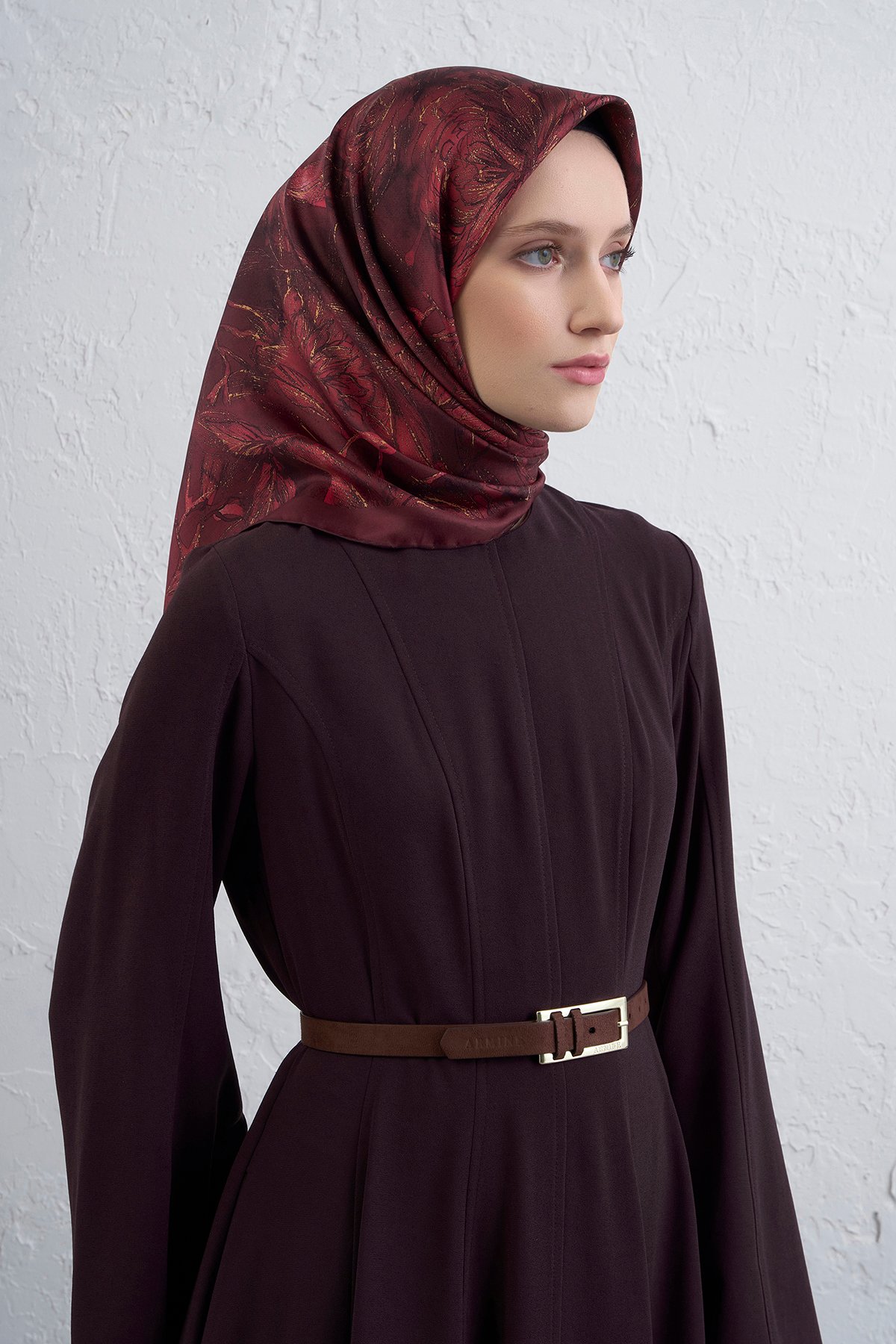 Armine Sura İpek Eşarp -2025/2026 -9409