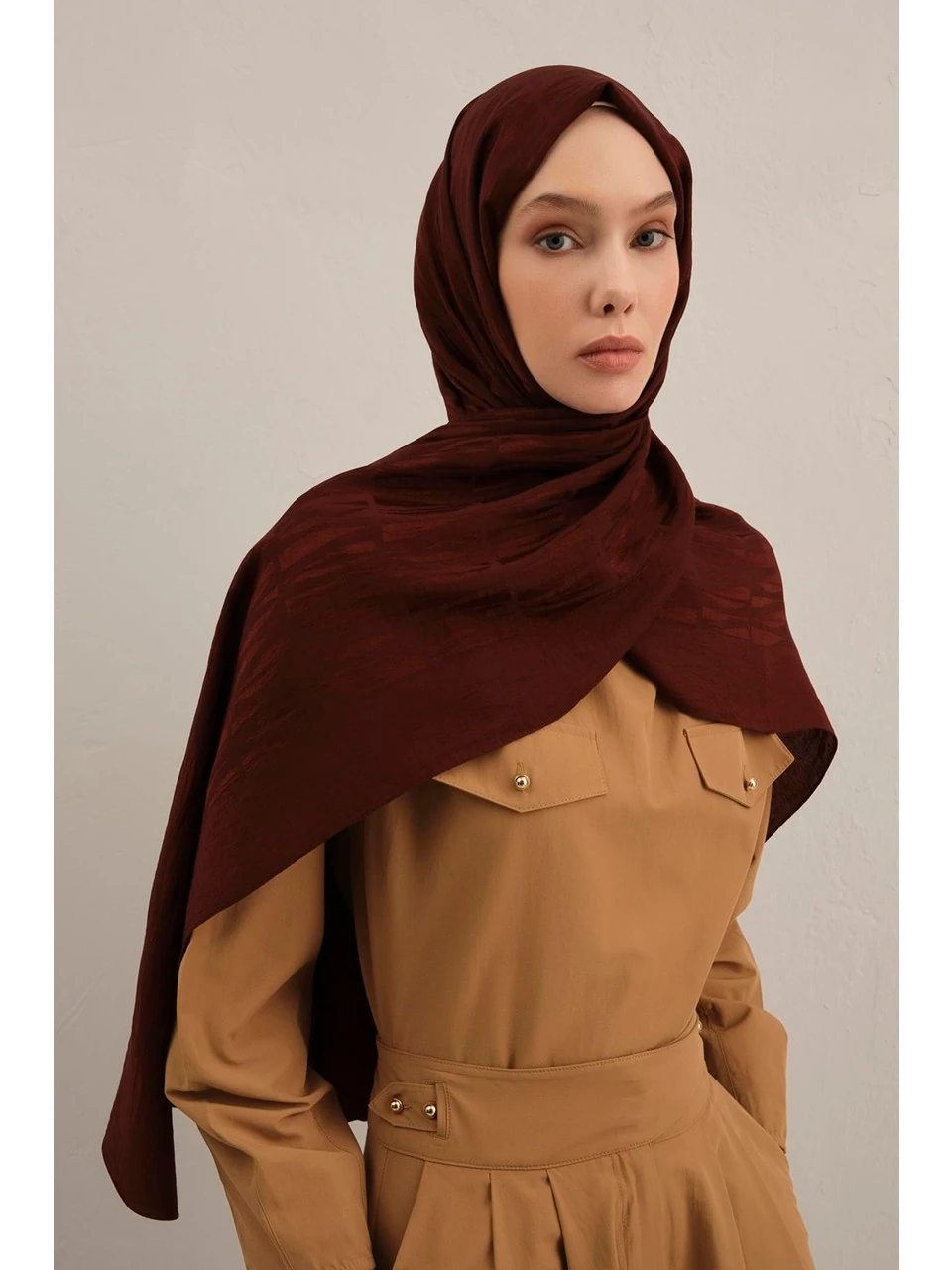 Armine Lyocell Naia Çubuk Desen Şal 3