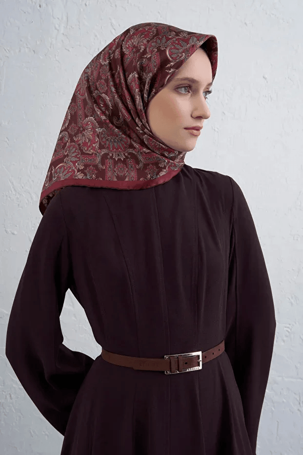 Armine Sura İpek Eşarp -2025/2026 -9416