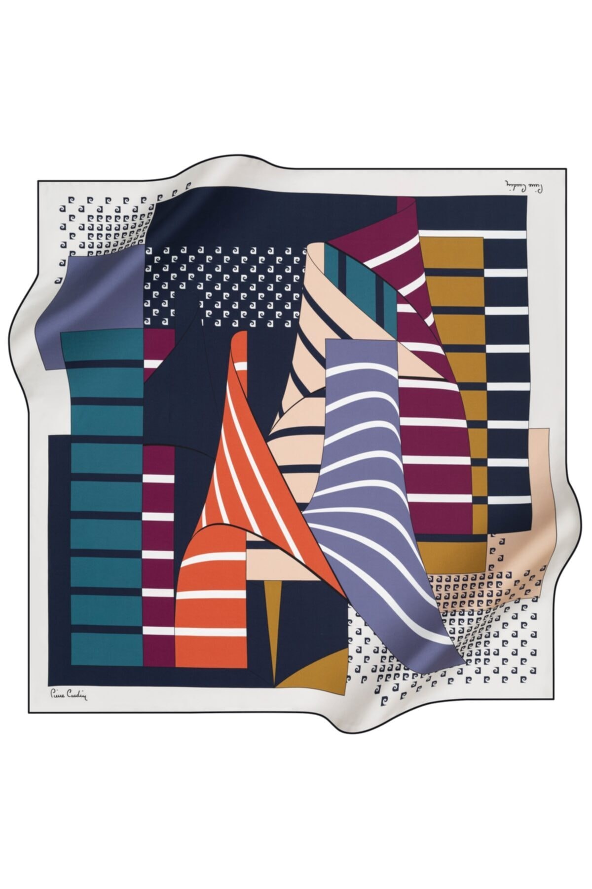 Pierre Cardin 90x90 Crepe Saten Eşarp / TYC00248734618