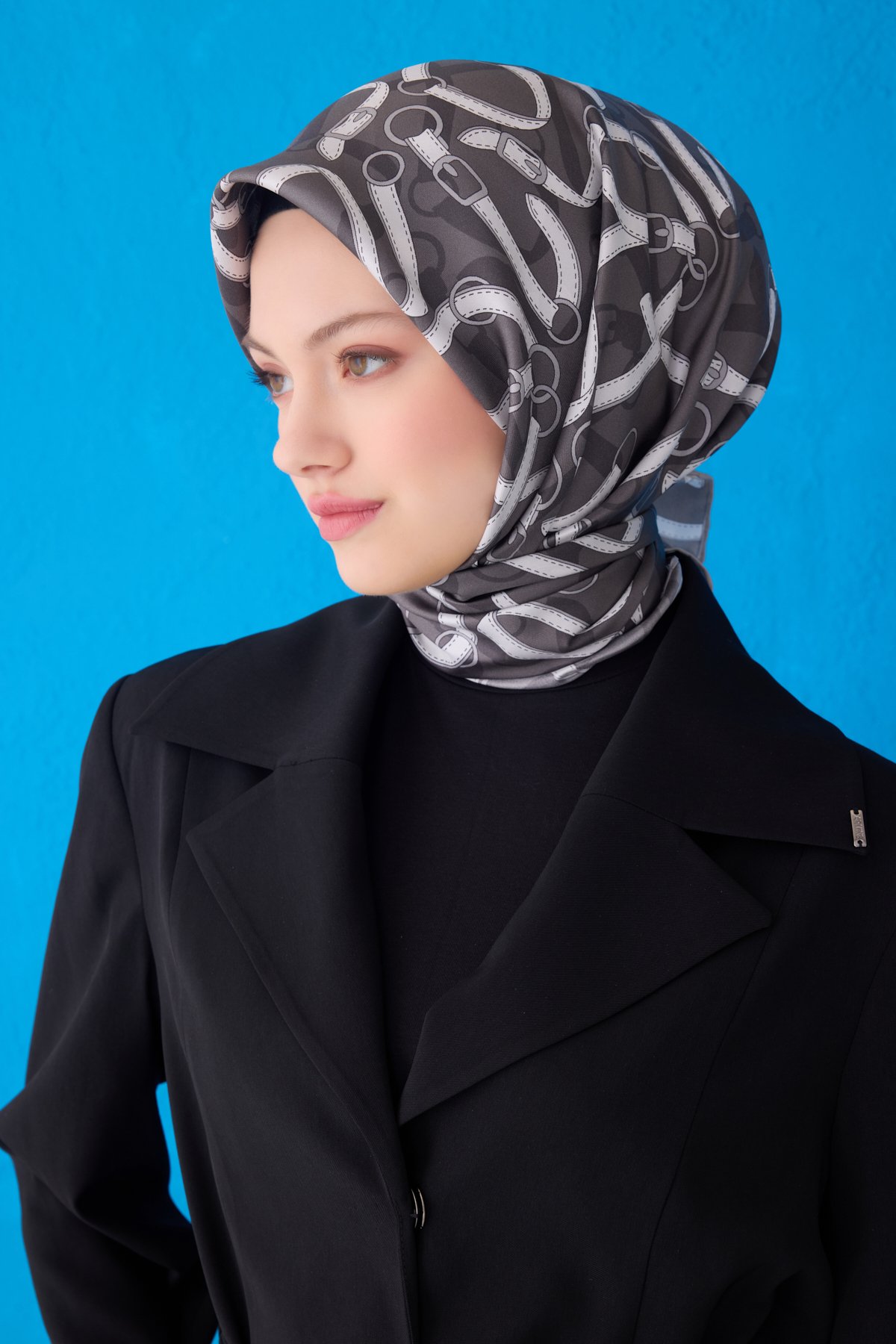 Belli Saf İpek Eşarp 4125D (Twill İpek)