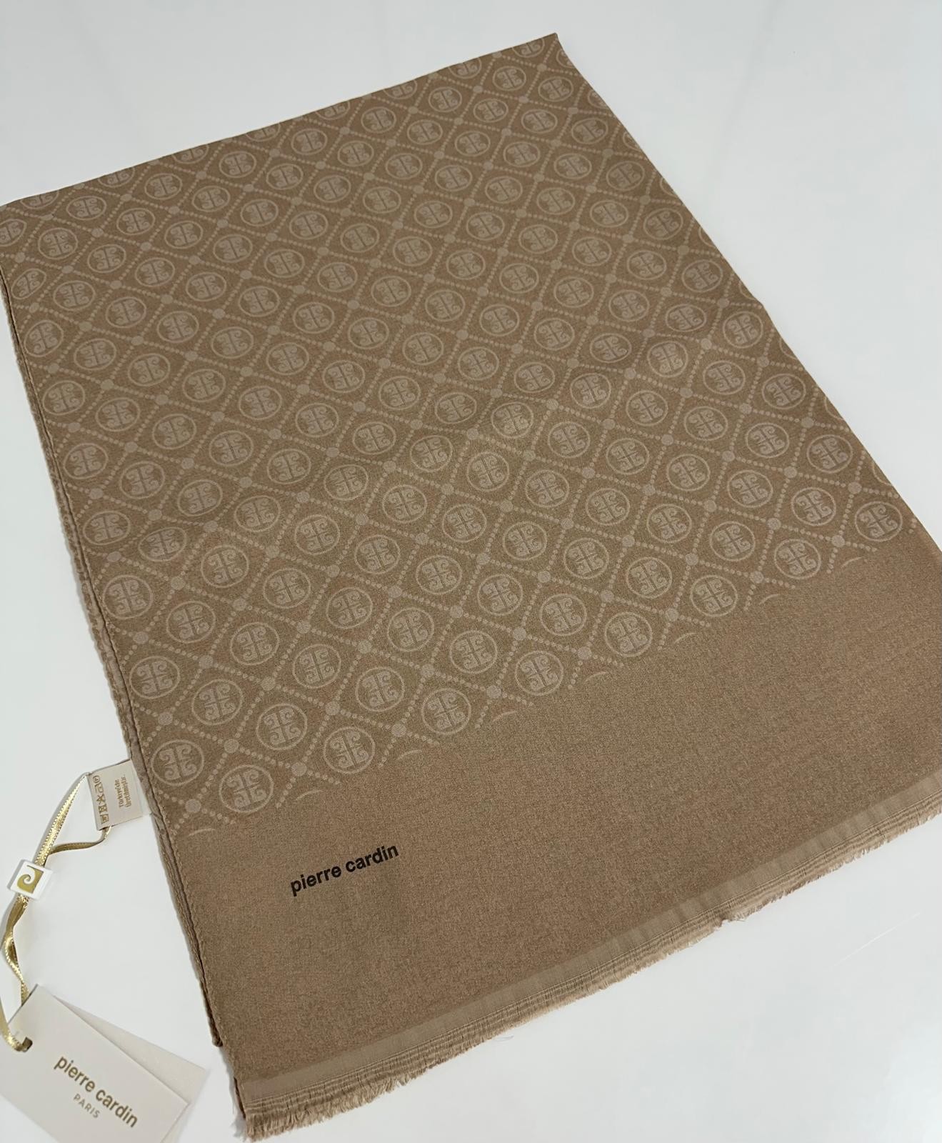 Pierre Cardin Elegans Monogram Şal-75 X 190-090700-981 Gold