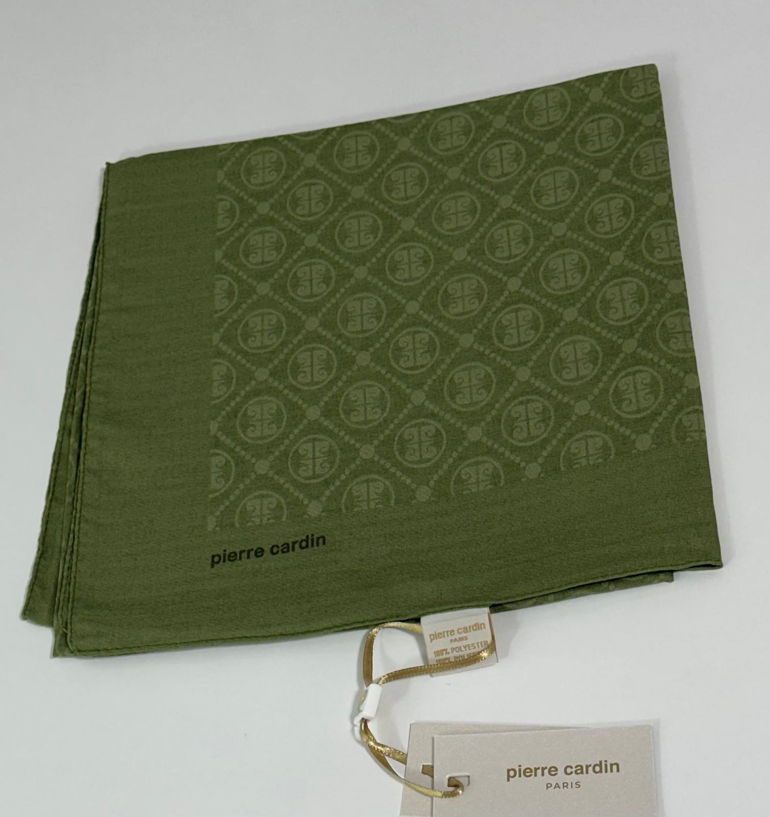 Pierre Cardin Elegans Monogram Eşarp - 1090750 -952 Çimen Yeşili