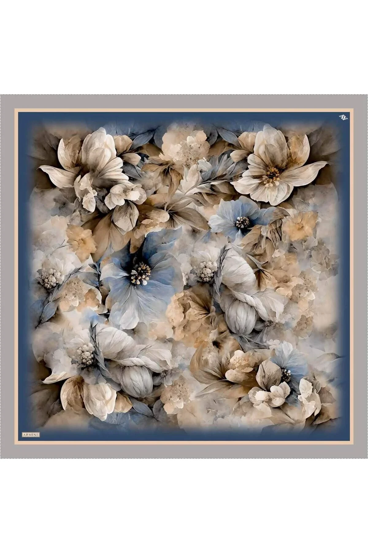 SONBAHAR KIŞ - DJ SAF SURA İPEK EŞARP 9211D (S) 01