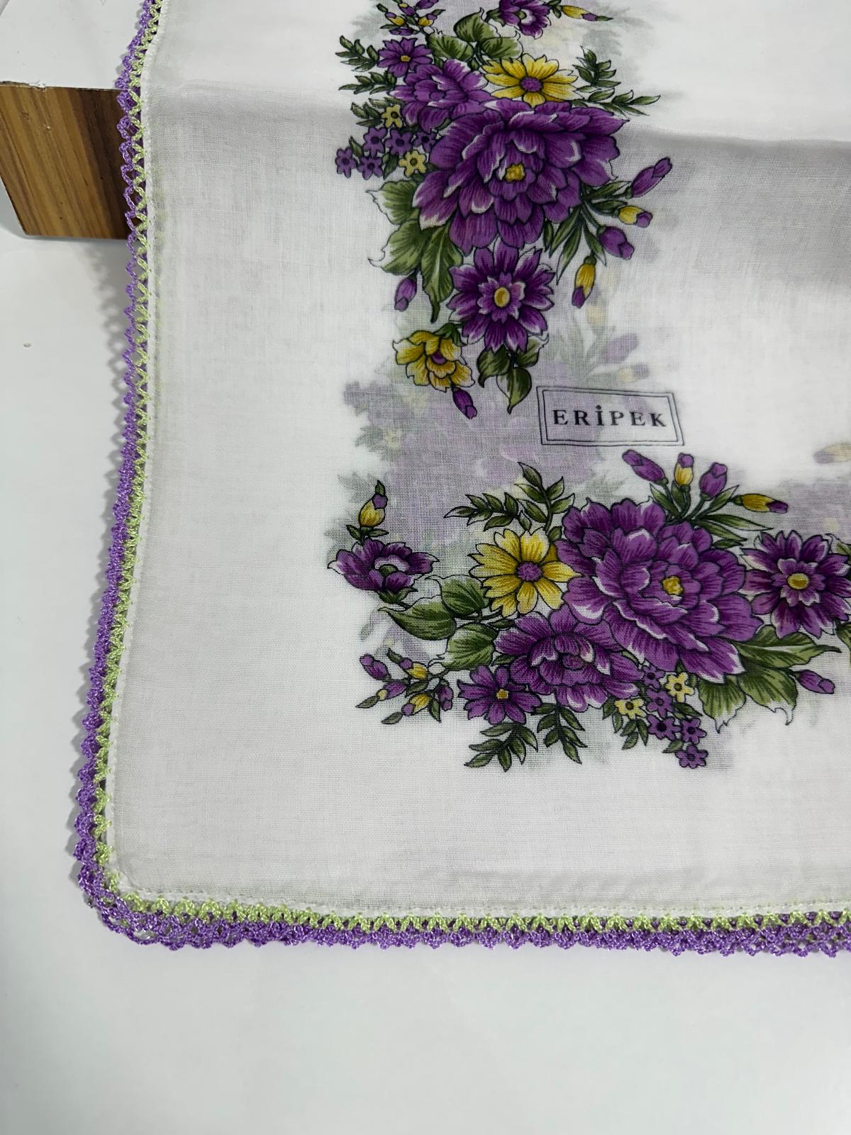 Eripek Oyalı Pamuk Tülbent- 05091