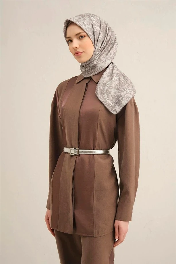 DJ SAF TWİLL İPEK EŞARP 9304D02 (T)