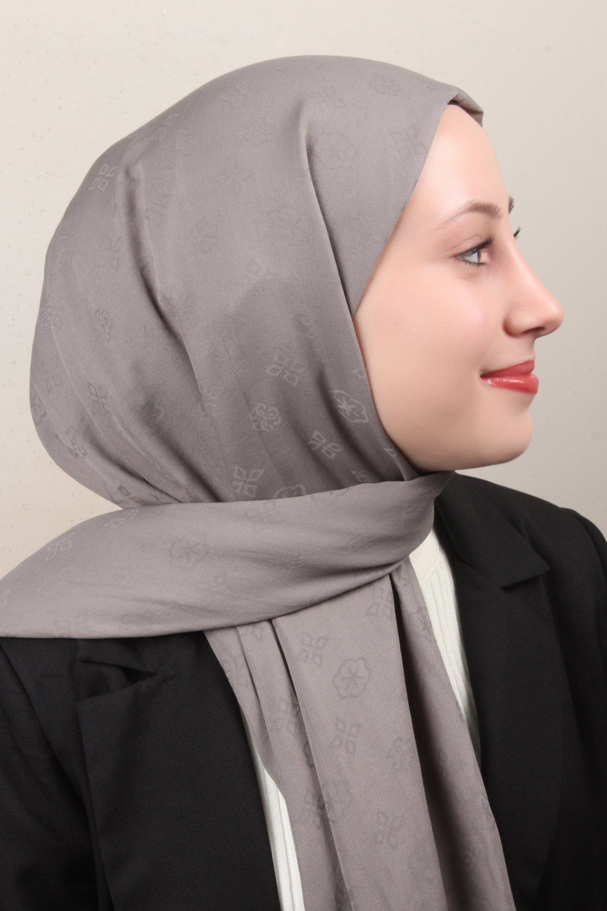 Pierre Cardin Pamuklu Şal - Koyu Gri- 1030600-972