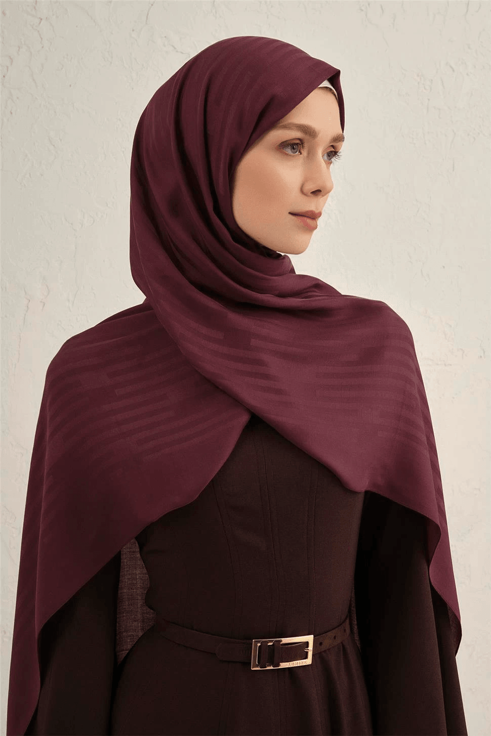 Armine Lyocell Viscon Stripes Desenli Şal 2