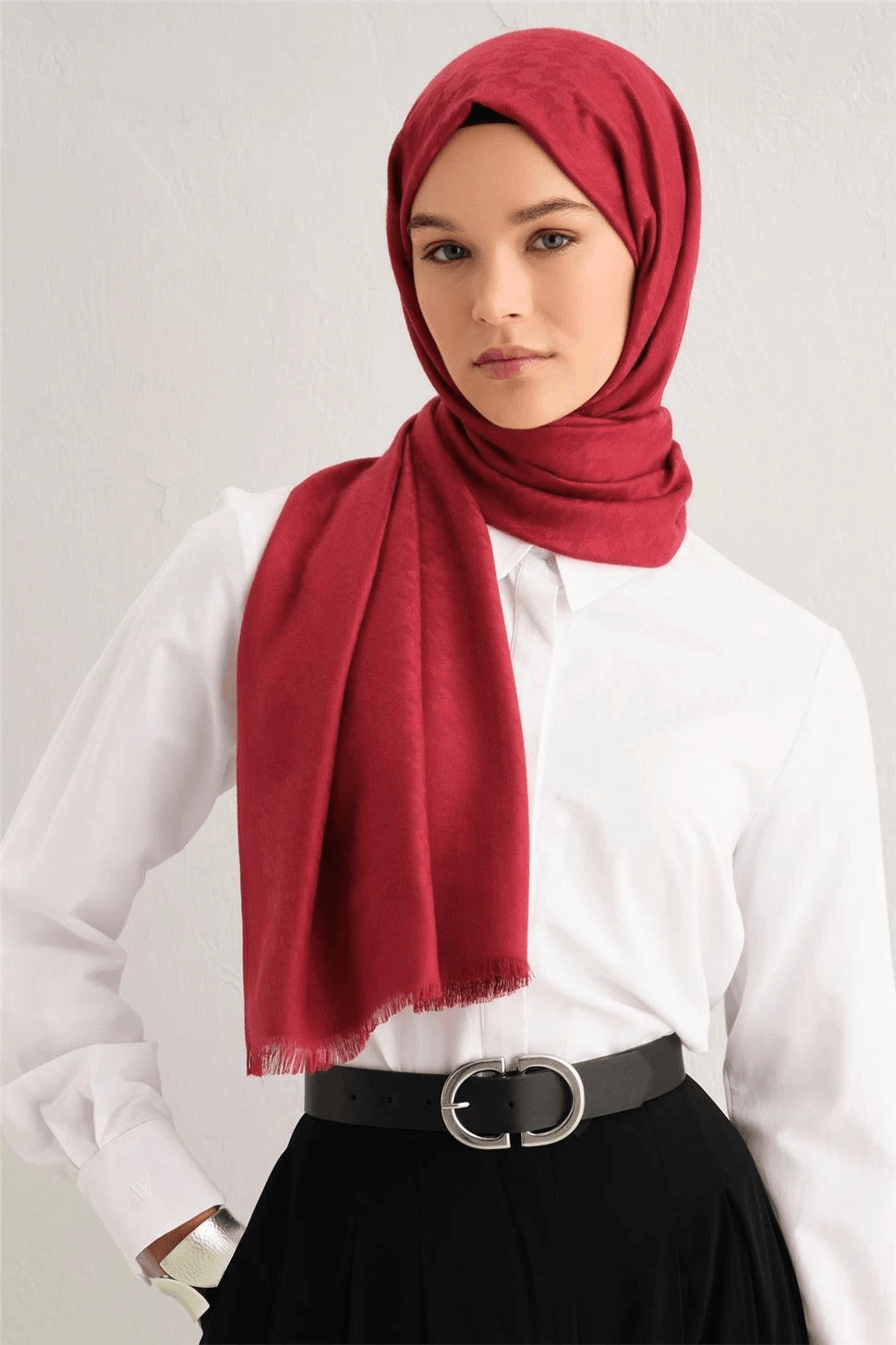 Viscon Kazayağı Desen Şal 3